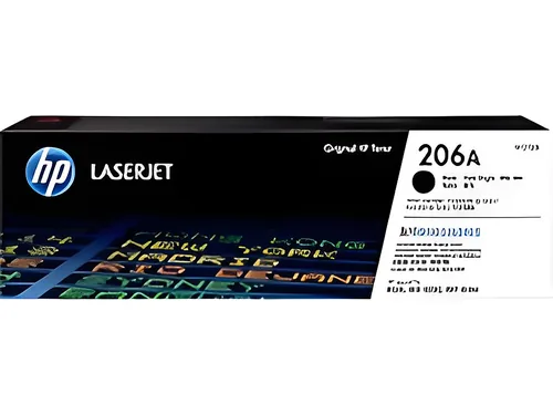 HP 206A - Negro - original - LaserJet-cartucho de tóner (W2110A)-para Color LaserJet Pro M255, M283, MFP M282, MFP M283