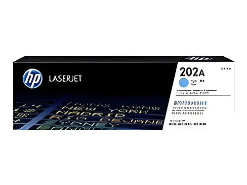HP 202A - Cian - Original - LaserJet - Cartucho de Tóner (CF501A) - Para Color LaserJet Pro M254dw, M254nw, MFP M280nw, MFP M281cdw, MFP M281fdn, MFP M281fdw