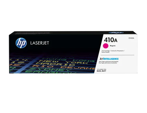 HP 410A - Magenta - Original - LaserJet - Cartucho de Tóner (CF413A) - Para Color LaserJet Pro M452, MFP M377, MFP M477