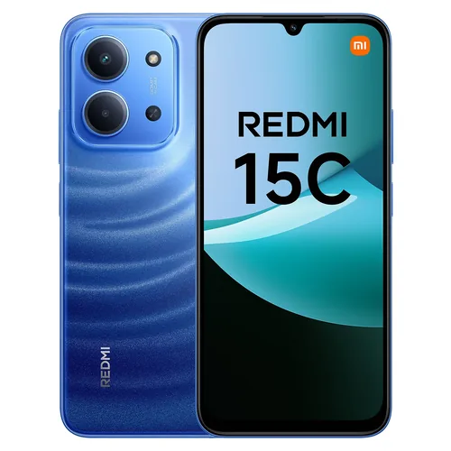 Xiaomi Redmi 15C - Celular - Android - 128 GB-Moonlight Blue-Touch-US