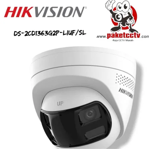 Hikvision - Cámara de vigilancia - 6MP Turret con alarma audiovi