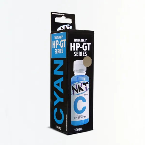 Tinta Individual 100ML Cian – Para HP Serie GT