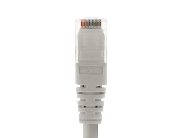 Nexxt Solutions - Cable de conexión - Par trenzado no blindado (UTP) - Gris-Cat.6 - 90 cm-Tipo LSZH