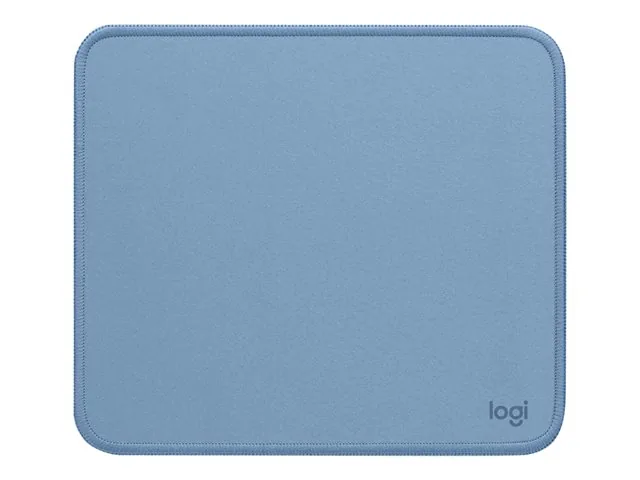 Logitech Studio Series - Alfombrilla de Mouse - base de goma antideslizante, fácil deslizamiento, superficie resistente a salpicaduras - gris azulado