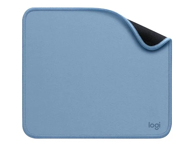 Logitech Studio Series - Alfombrilla de Mouse - base de goma antideslizante, fácil deslizamiento, superficie resistente a salpicaduras - gris azulado