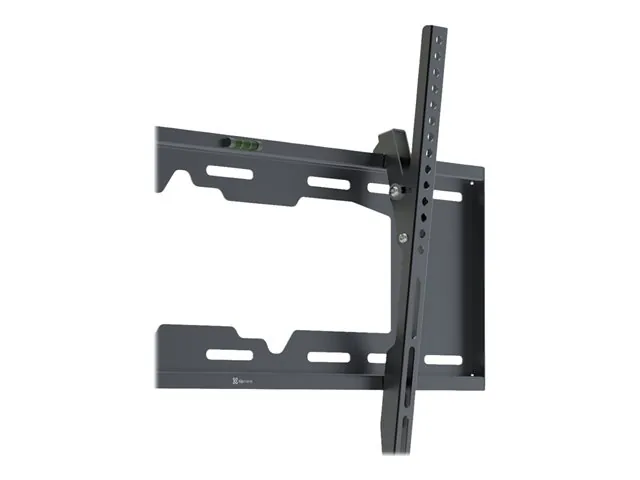 Klip Xtreme KTM-352 - Abrazadera - perfil bajo - para pantalla plana curva-bloqueable-acero-negro-tamaño de pantalla: 37"-80"-se puede instalar en la pared