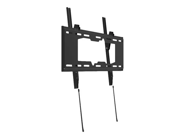 Klip Xtreme KTM-352 - Abrazadera - perfil bajo - para pantalla plana curva-bloqueable-acero-negro-tamaño de pantalla: 37"-80"-se puede instalar en la pared