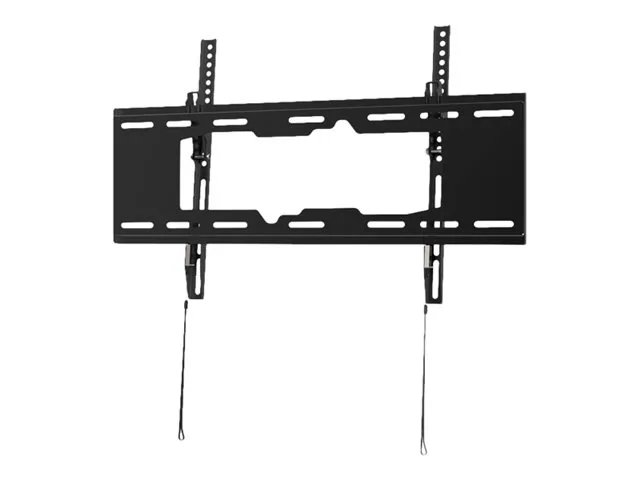 Klip Xtreme KTM-352 - Abrazadera - perfil bajo - para pantalla plana curva-bloqueable-acero-negro-tamaño de pantalla: 37"-80"-se puede instalar en la pared