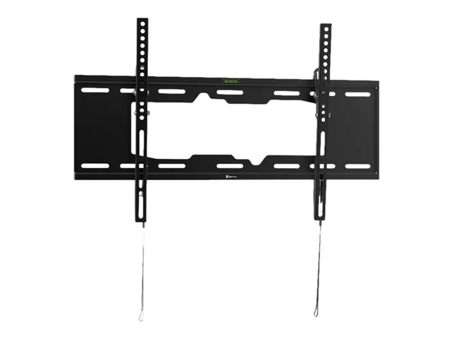 Klip Xtreme KTM-352 - Abrazadera - perfil bajo - para pantalla plana curva-bloqueable-acero-negro-tamaño de pantalla: 37"-80"-se puede instalar en la pared