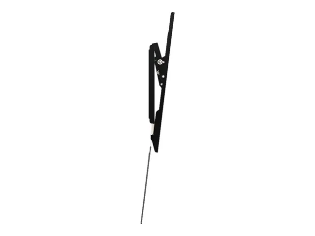 Klip Xtreme KTM-352 - Abrazadera - perfil bajo - para pantalla plana curva-bloqueable-acero-negro-tamaño de pantalla: 37"-80"-se puede instalar en la pared