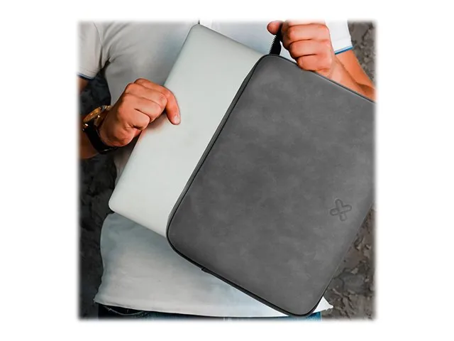 Klip Xtreme SquareShield KNS-220 - Maletín para portátil - 15,6" - Gris