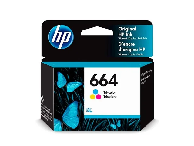 HP - Cartucho de tinta - Tricolor - 664