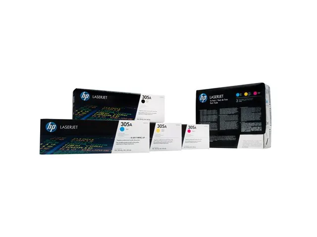 HP 305A - Negro - Original - Cartucho de tóner LaserJet (CE410A) - para LaserJet Pro 300 M351, 400 M451, MFP M375, MFP M475