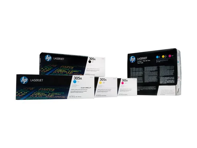 HP 305A - Cian - Original - LaserJet - Cartucho de Tóner (CE411A) - Para LaserJet Pro 300 M351, 400 M451, MFP M375, MFP M475