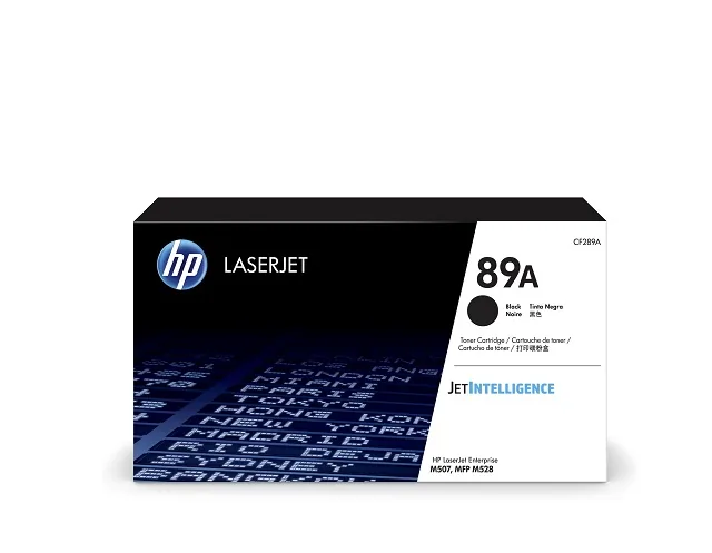 HP 89A - Negro - original - LaserJet-cartucho de tóner (CF289A)-para LaserJet Enterprise M507, MFP M528; Impresora multifunción LaserJet Enterprise Flow M528
