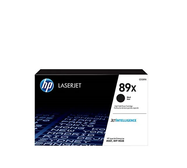 HP 89X - Gran capacidad - negro - original-LaserJet-cartucho de tóner (CF289X)