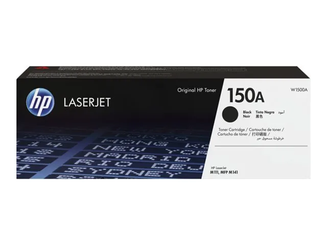 HP 150A - Negro - Original - LaserJet - Cartucho de Tóner (W1500A) - Para LaserJet M1120 MFP, M1120n MFP, MFP M139we