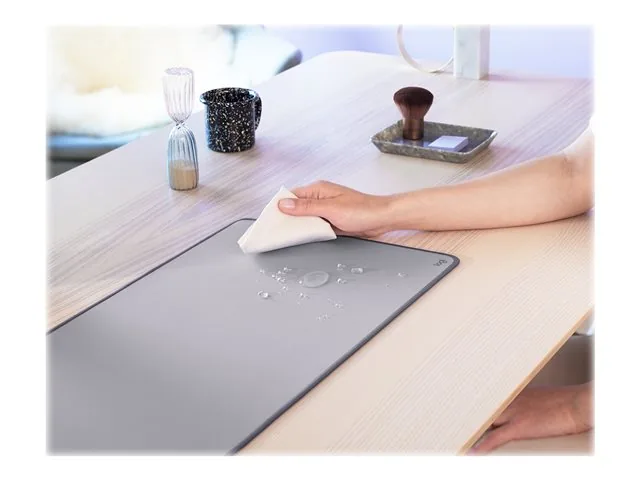 Logitech Studio Series Desk Mat - Teclado y alfombrilla de Mouse - gris medio