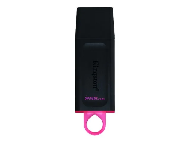 Kingston DataTraveler Exodia - Memoria USB - 256 GB - USB 3.2 Gen 1 - Negro/Rosa