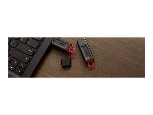 Kingston DataTraveler Exodia - Memoria USB - 256 GB - USB 3.2 Gen 1 - Negro/Rosa