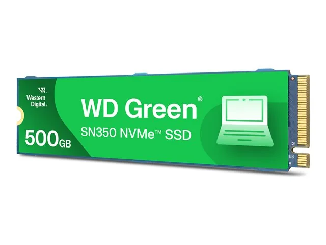 WD Green SN350 - SSD - 500 GB - interno-M.2 2280-PCIe 3.0 x4 (NVMe)