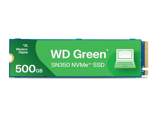 WD Green SN350 - SSD - 500 GB - interno-M.2 2280-PCIe 3.0 x4 (NVMe)