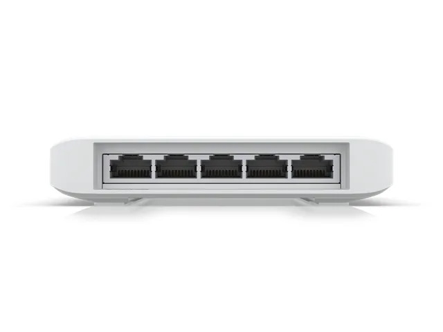 Ubiquiti UniFi Switch USW-FLEX - Switch - Gestionado - 4 x 10/100/1000 (PoE) + 1 x 10/100/1000 (PoE)-montaje en pared, montaje en mástil-PoE (46 W)