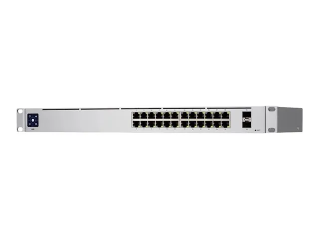 Ubiquiti UniFi Switch USW-24 - Switch - Gestionado - 24 x 10/100/1000 + 2 x Gigabit SFP-montaje en rack, sobremesa