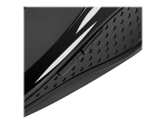 Klip Xtreme Klever KMW-340 - Mouse - óptico - 6 botones-inalámbrico - 2.4 GHz-receptor inalámbrico USB-negro