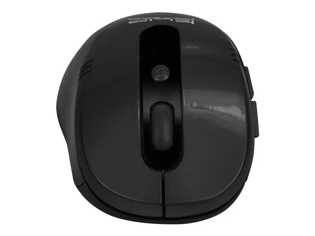 Klip Xtreme KMW-330 Vector - Mouse - ergonómico - óptico - 6 botones-inalámbrico - 2.4 GHz-receptor inalámbrico USB-negro