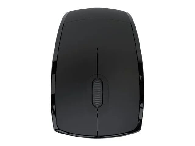 Klip Xtreme Lightflex KMW-375 - Mouse - ergonómico - óptico - 3 botones-inalámbrico - 2.4 GHz-receptor inalámbrico USB-negro