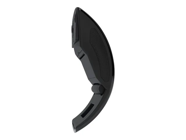 Klip Xtreme Lightflex KMW-375 - Mouse - ergonómico - óptico - 3 botones-inalámbrico - 2.4 GHz-receptor inalámbrico USB-negro