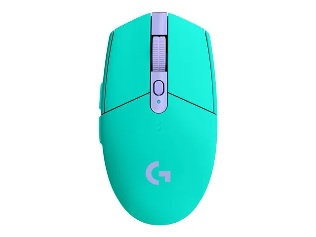 Logitech G G305 - Mouse - óptico - 6 botones-inalámbrico - 2.4 GHz-receptor inalámbrico USB-menta