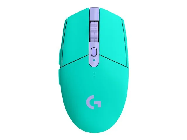 Logitech G G305 - Mouse - óptico - 6 botones-inalámbrico - 2.4 GHz-receptor inalámbrico USB-menta