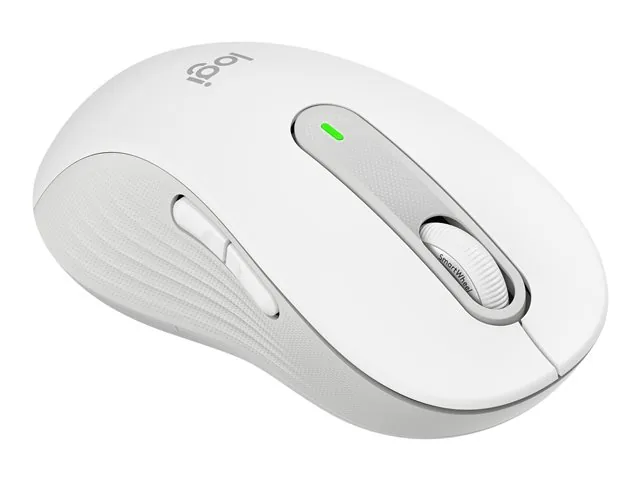 Logitech Signature M650 - Mouse - manos pequeñas - diestro y zurdo-inalámbrico - 2.4 GHz, Bluetooth-receptor de USB Logitech Logi Bolt-blanco hueso