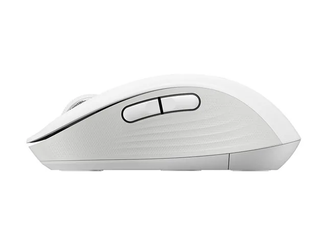 Logitech Signature M650 - Mouse - manos pequeñas - diestro y zurdo-inalámbrico - 2.4 GHz, Bluetooth-receptor de USB Logitech Logi Bolt-blanco hueso