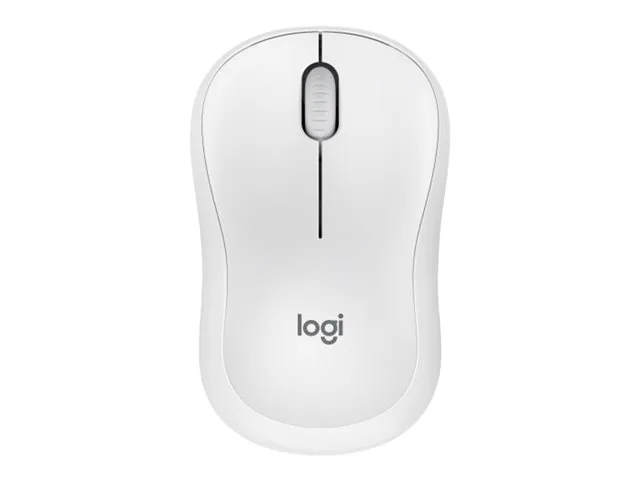 Logitech M240 Silent Bluetooth Mouse, Compact, Portable, Smooth Tracking, Off-white - Mouse - 3 botones - inalámbrico-Bluetooth-blanco hueso