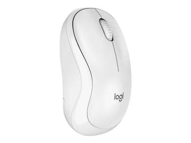 Logitech M240 Silent Bluetooth Mouse, Compact, Portable, Smooth Tracking, Off-white - Mouse - 3 botones - inalámbrico-Bluetooth-blanco hueso