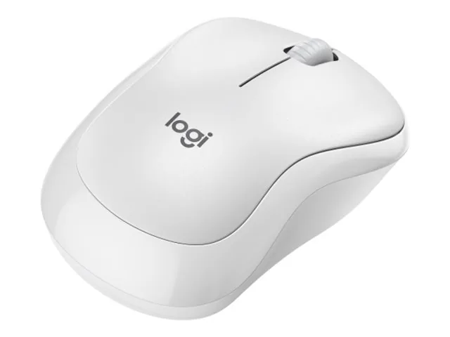 Logitech M240 Silent Bluetooth Mouse, Compact, Portable, Smooth Tracking, Off-white - Mouse - 3 botones - inalámbrico-Bluetooth-blanco hueso