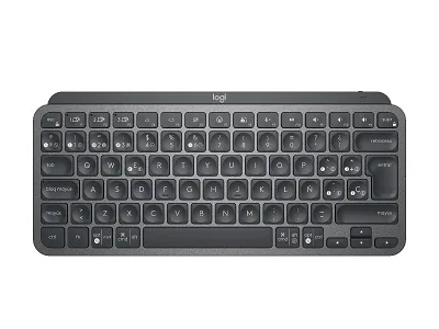 Logitech MX Keys Mini - Teclado - Inalámbrico - Español-USB / Bluetooth-Ergonomic Design-Grafito