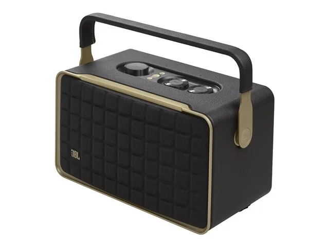 JBL Authentics 300 - Bocina inteligente - para uso portátil - canal 2.0-Bluetooth, Wi-Fi 6-controlado por aplicación - 2 vías-negro
