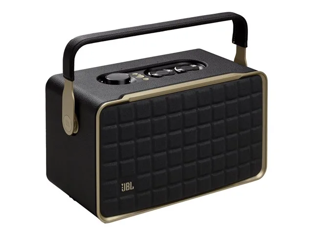 JBL Authentics 300 - Bocina inteligente - para uso portátil - canal 2.0-Bluetooth, Wi-Fi 6-controlado por aplicación - 2 vías-negro