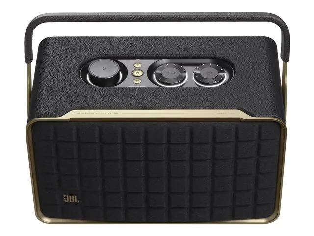 JBL Authentics 300 - Bocina inteligente - para uso portátil - canal 2.0-Bluetooth, Wi-Fi 6-controlado por aplicación - 2 vías-negro