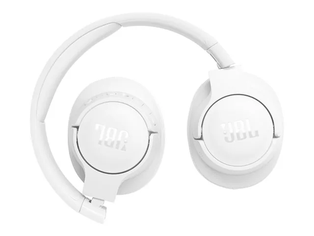 JBL TUNE 770NC - Audífonos con diadema con micro - tamaño completo - Bluetooth-inalámbrico, cableado-cancelación de sonido activo-conector de 3,5 mm-blanco