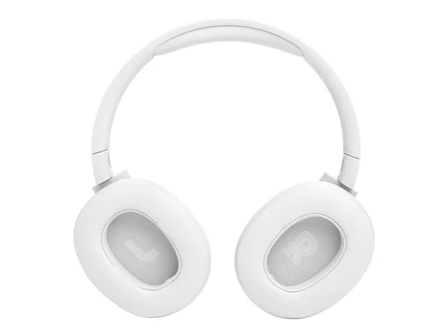 JBL TUNE 770NC - Audífonos con diadema con micro - tamaño completo - Bluetooth-inalámbrico, cableado-cancelación de sonido activo-conector de 3,5 mm-blanco