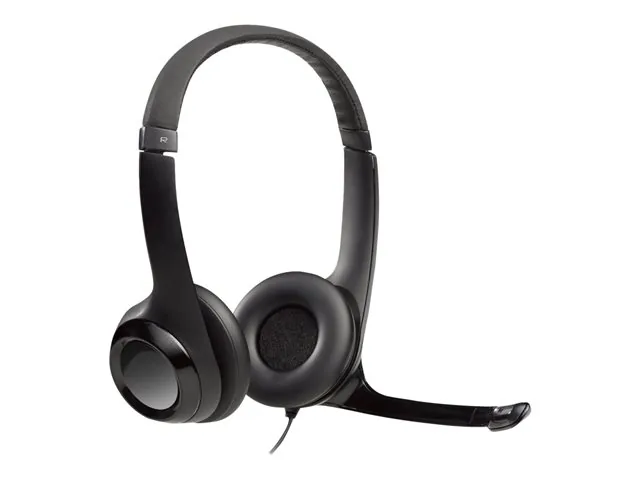 Logitech USB Headset H390 - Audífono - en oreja - cableado-USB
