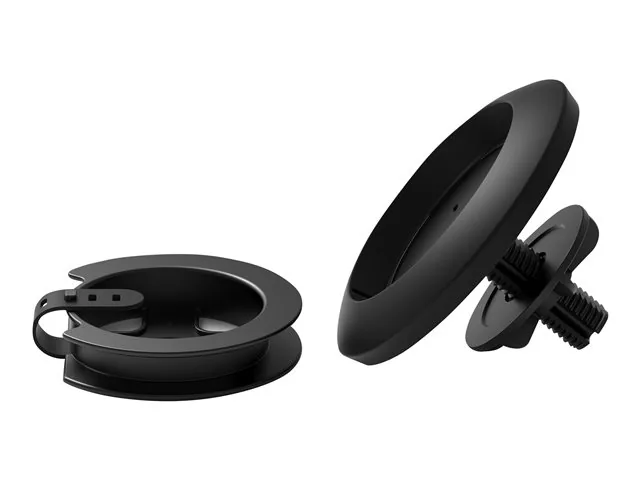 Logitech Rally Mic Pod Mount - Soporte de micrófono para escritorio - negro mate - para Logitech Rally, Rally Plus