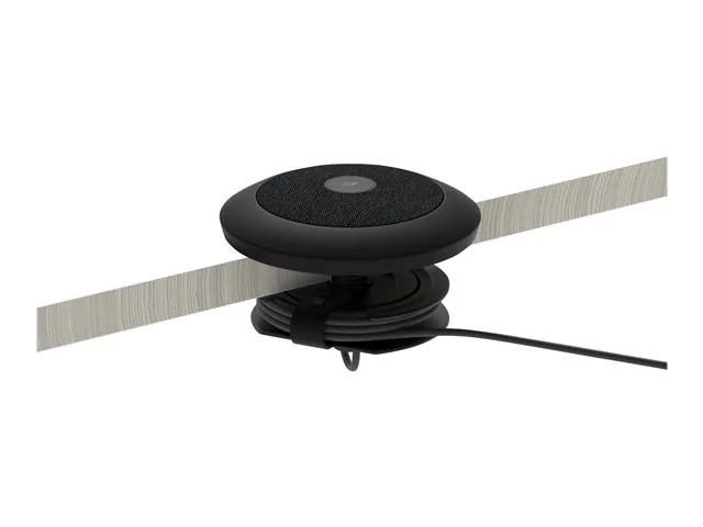 Logitech Rally Mic Pod Mount - Soporte de micrófono para escritorio - negro mate - para Logitech Rally, Rally Plus
