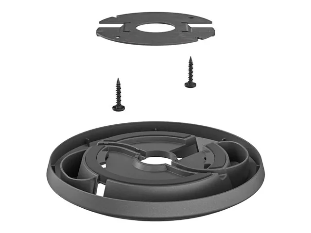 Logitech Rally Mic Pod Mount - Soporte de micrófono para escritorio - negro mate - para Logitech Rally, Rally Plus
