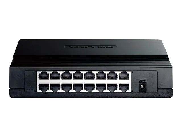 TP-Link TL-SF1016D Switch de Escritorio de 16 Puertos 10/100Mbps - Switch - 16 x 10/100 - Postre